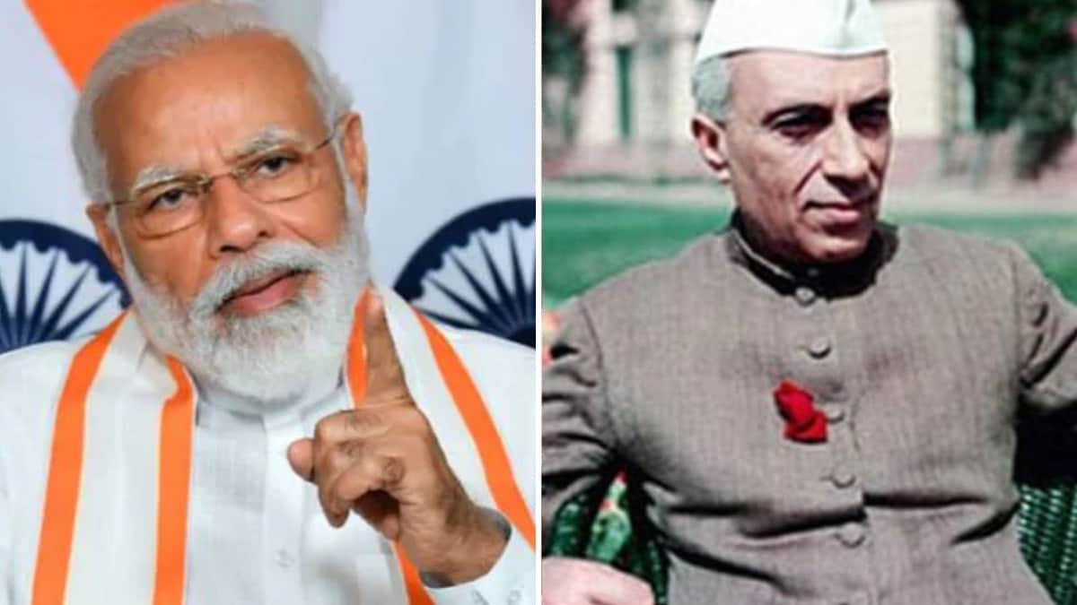 प्रधानमंत्री नरेंद्र मोदी/ पंडित जवाहर लाल नेहरू (File Photo)