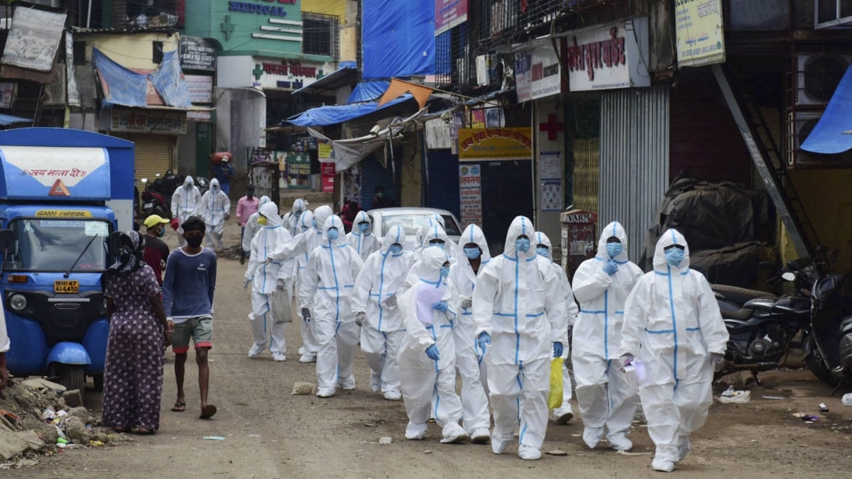 महाराष्ट्र में कोरोना के रिकॉर्ड मामले (File-PTI)