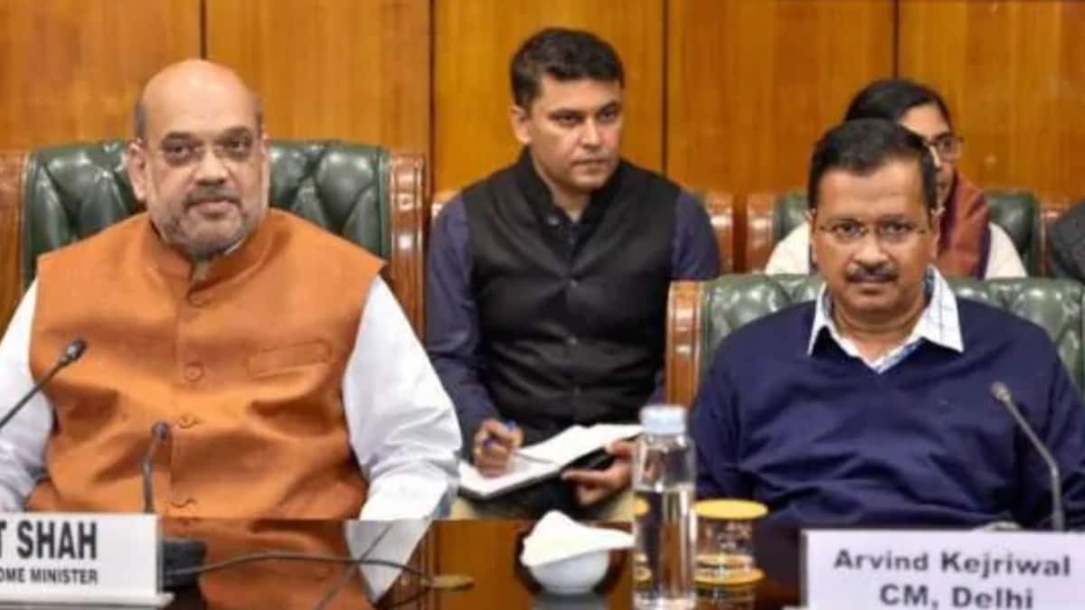 अमित शाह और अरविंद केजरीवाल (File Photo)