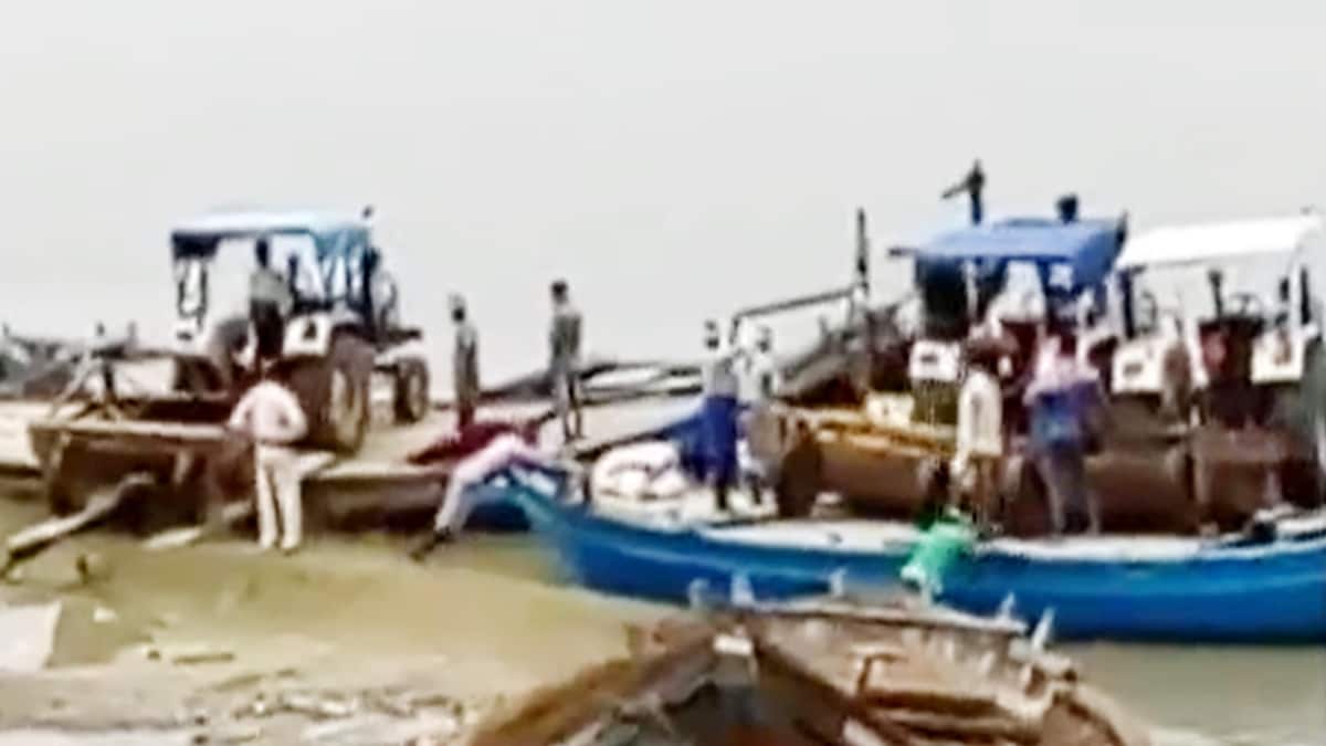 Ganga river Water-level increased in Patna Bihar following heavy rainfall in region