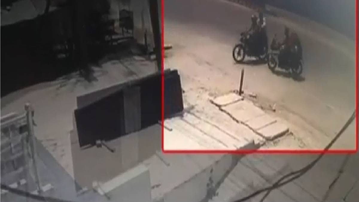 कैमरे में कैद हादसे की तस्वीर