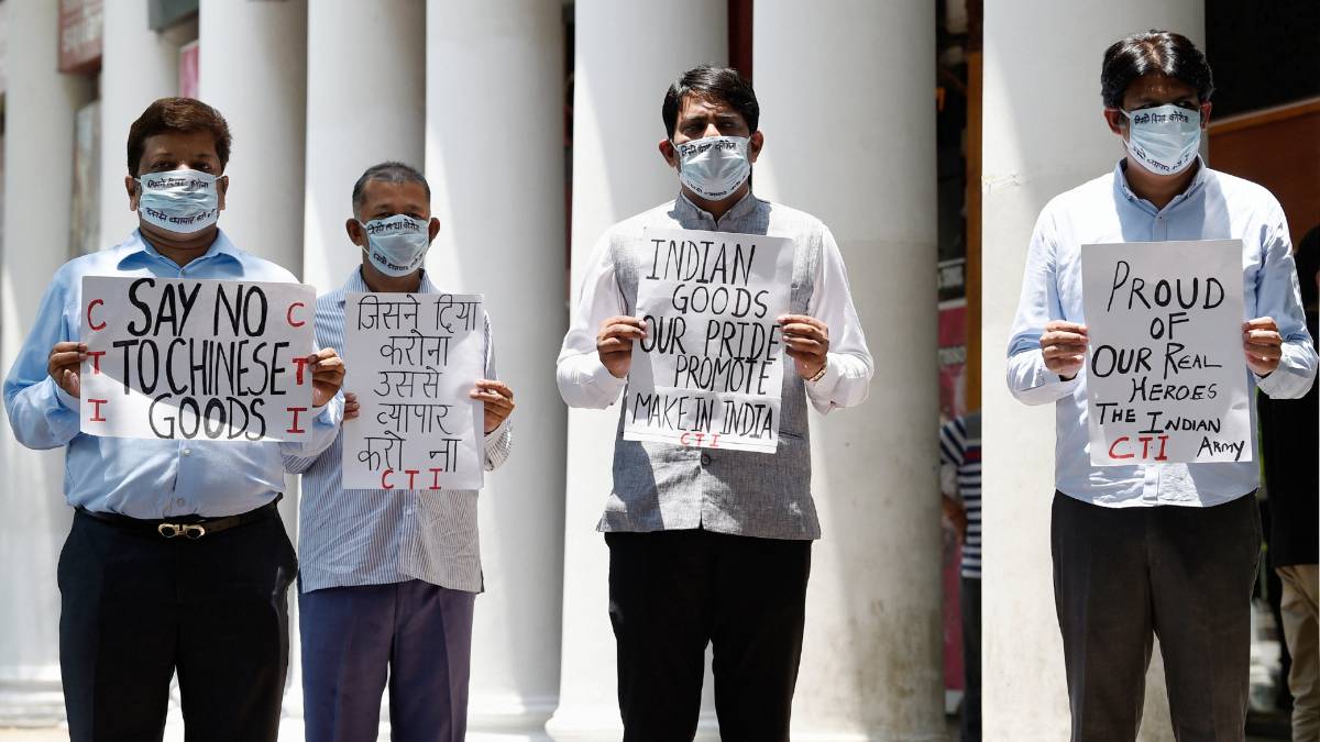 Boycott Chinese products (Photo- PTI)