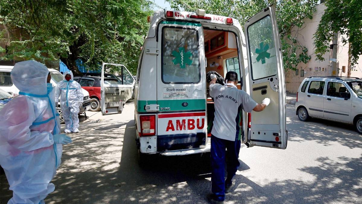 District wise animated maps on how number of deaths due to Covid-19 in May