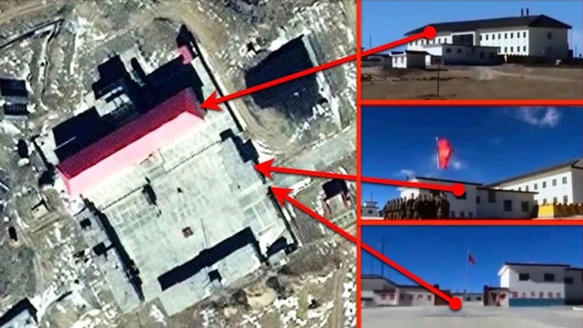 Overview of China's Tianwendian Post (Photo Credits: India Today)