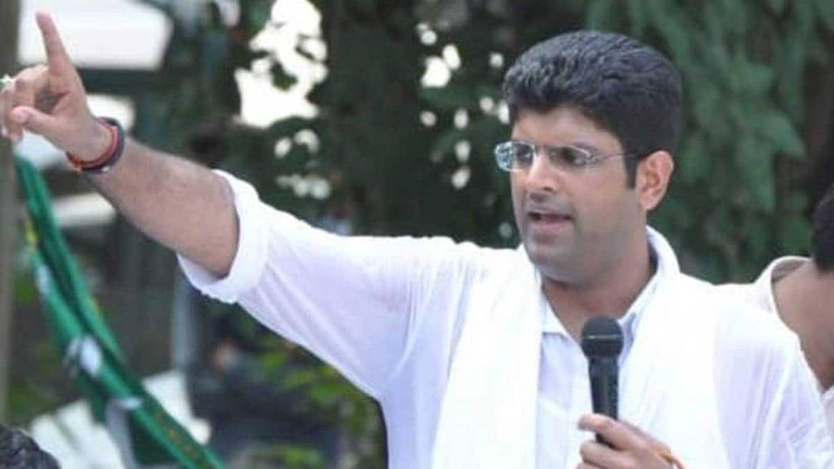 हरियाणा के उपमुख्यमंत्री दुष्यंत चौटाला