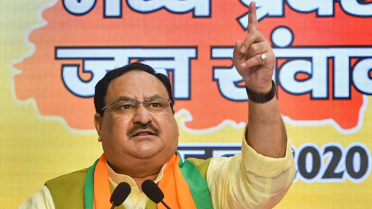 भारतीय जनता पार्टी के अध्यक्ष जेपी नड्डा (फोटो-PTI)