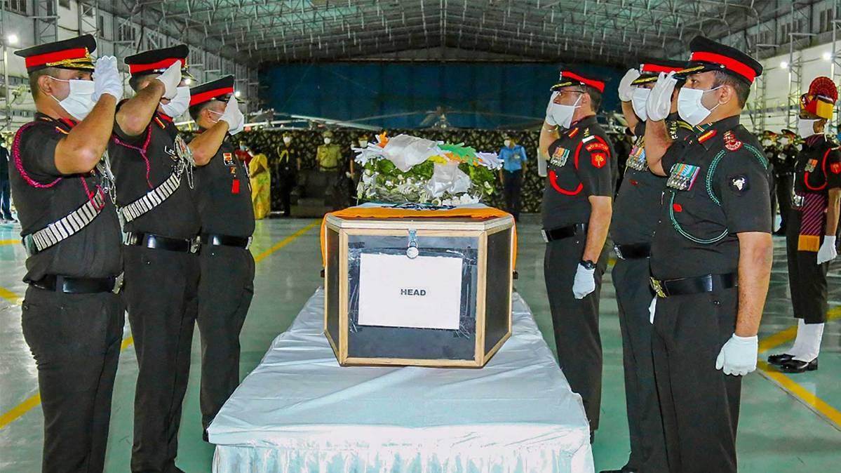 LAC पर शहीद हुए जवानों को दी जा रही श्रद्दांजलि (फोटो-PTI)