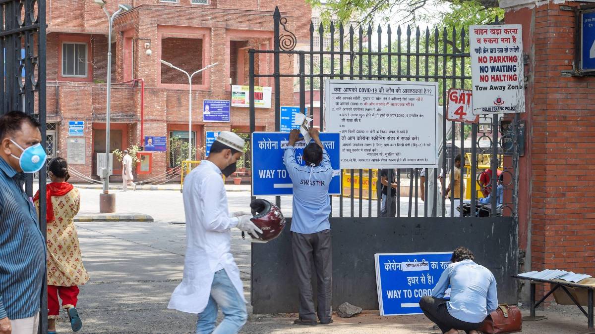 Coronavirus patient missing from Delhis LNJP hospital (Photo- PTI)