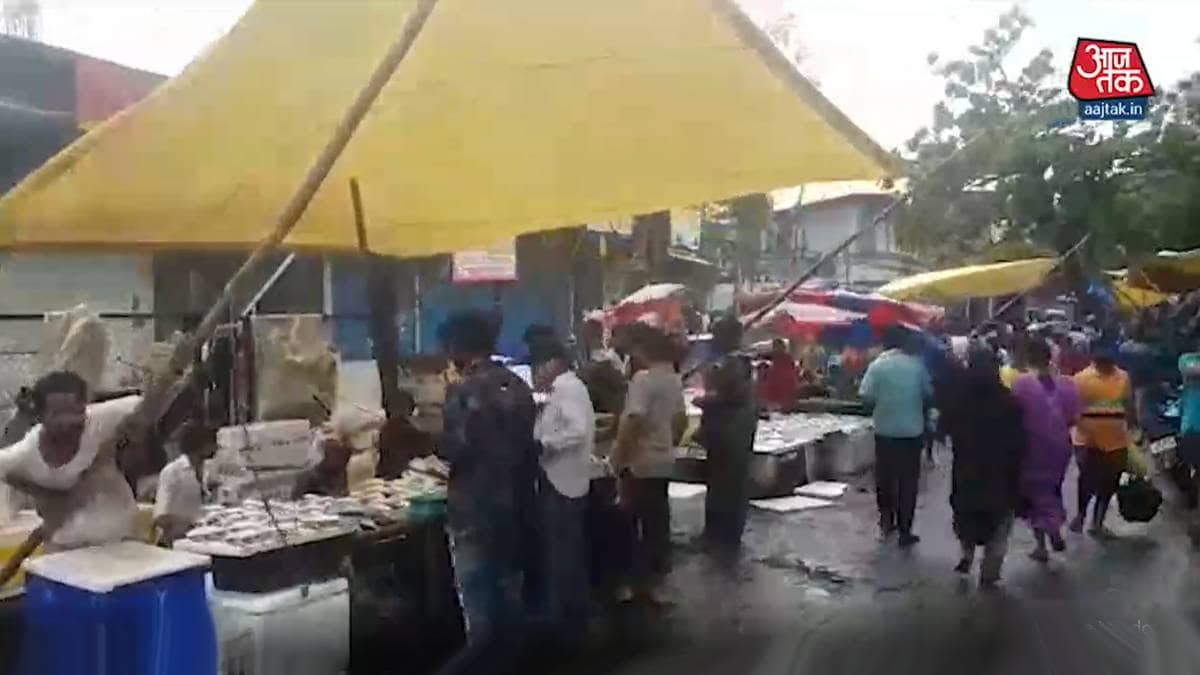 Cyclone Nisarga weakens in Mumbai After hitting the Maharashtra coast