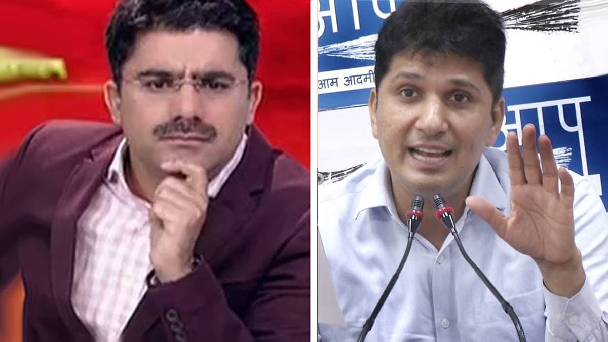 Aap spokesperson Saurabh Bhardwaj