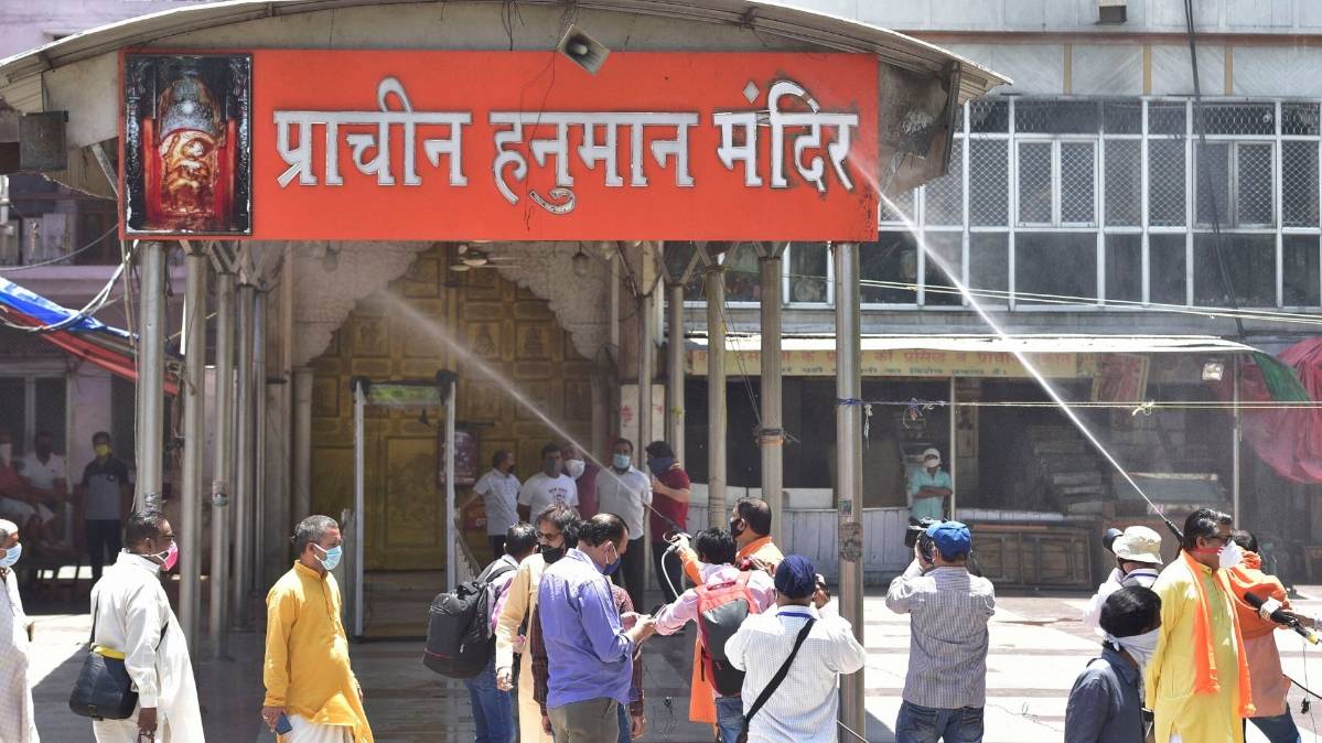 हनुमान मंदिर (File-PTI)