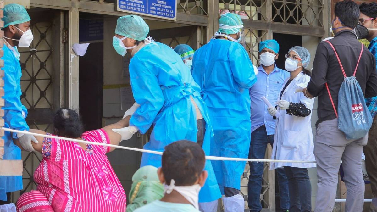 कोरोना का कहर भारत में हुआ तेज (File-PTI)