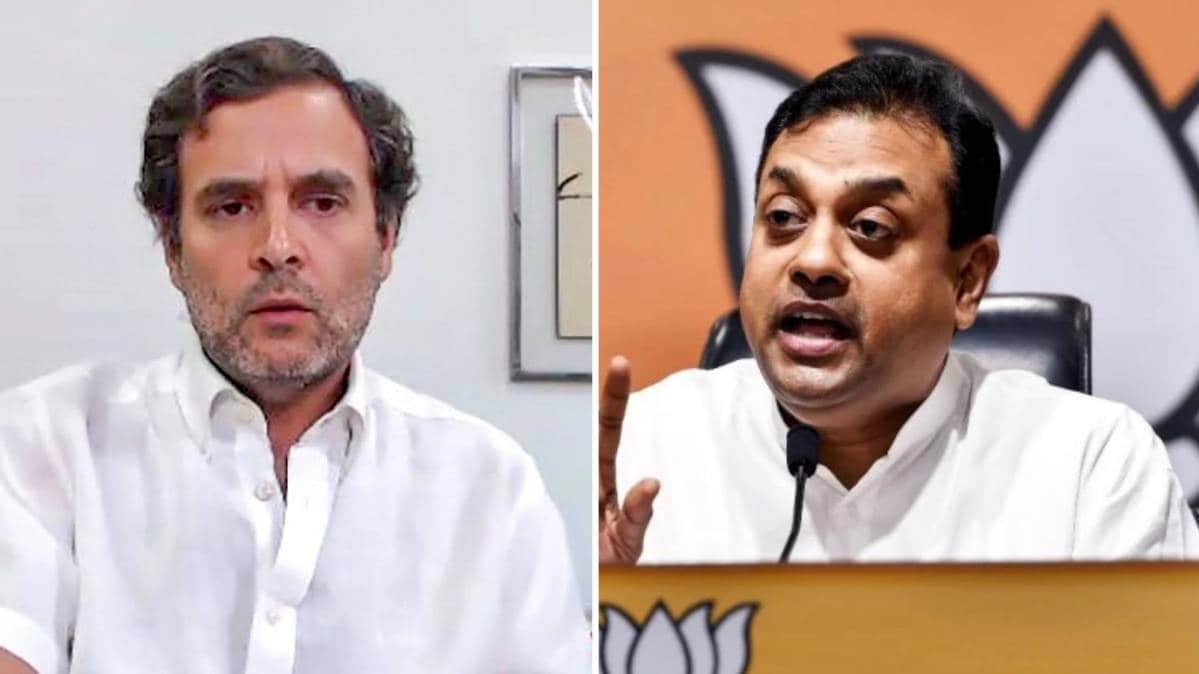 कांग्रेस नेता राहुल गांधी/ संबित पात्रा (File-PTI)