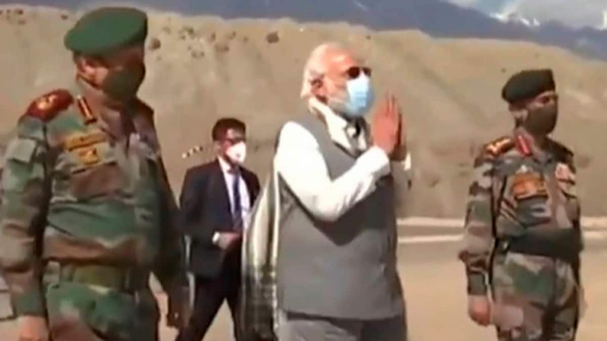 PM Narendra Modi in Ladakh