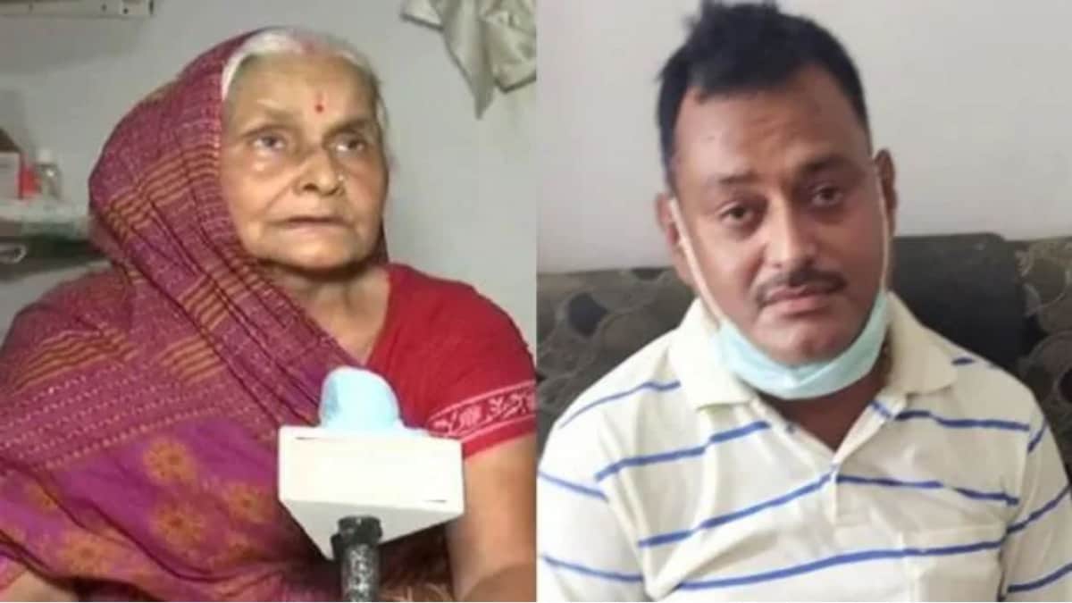 Sarla Devi Dubey/ Vikas Dubey (File Photo)