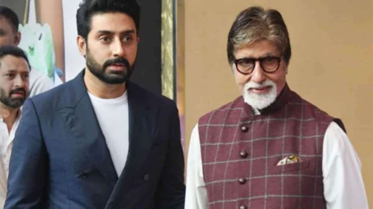 Amitabh Bachchan Abhishek Bachchan (File Photo)