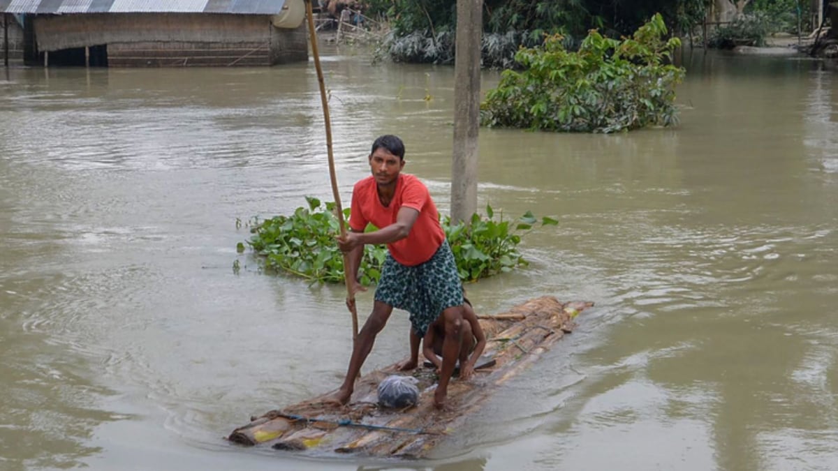 Flood in Assam (File-PTI)