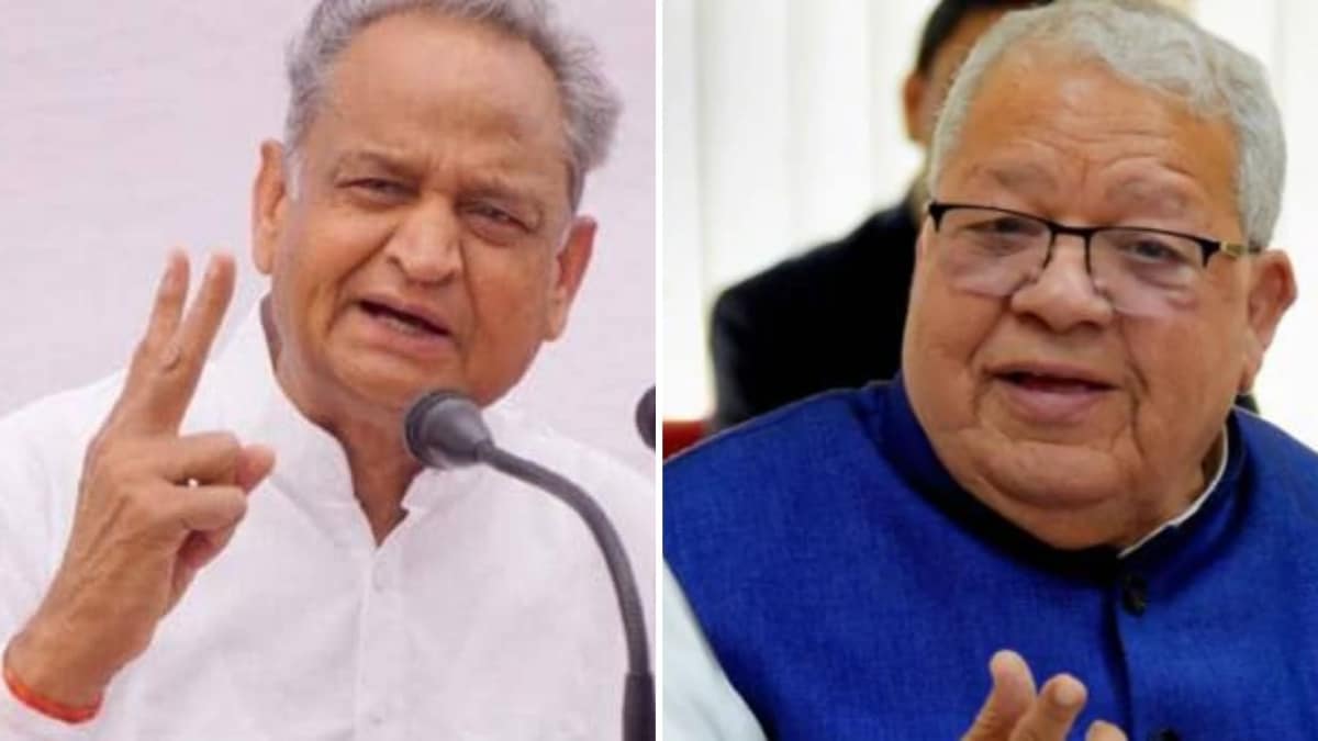 अशोक गहलोत/ राज्यपाल कलराज मिश्र (फाइल फोटो- आज तक/ पीटीआई)