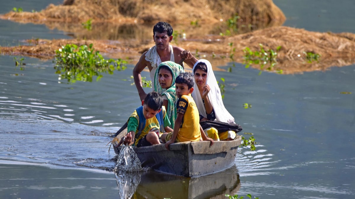 India is facing flood challange