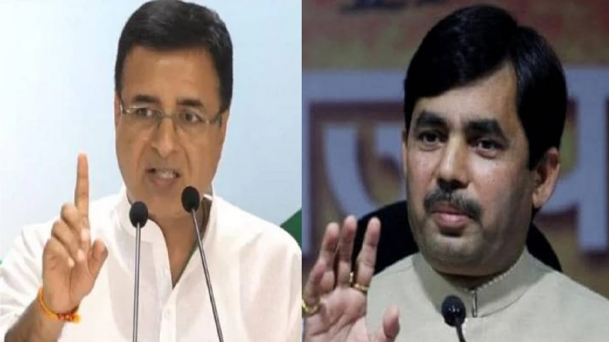 रणदीप सुरजेवाला-शाहनवाज हुसैन