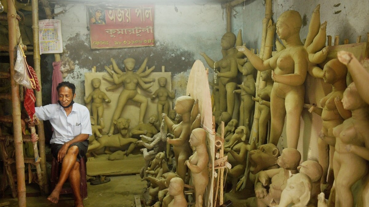 Kolkata's potters' lane Kumartuli suffers blow due to coronavirus (Photo- PTI)