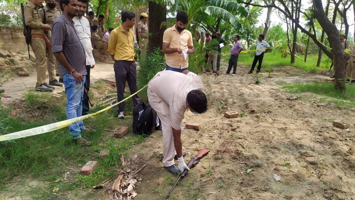 kanpur shootout (Photo- PTI)