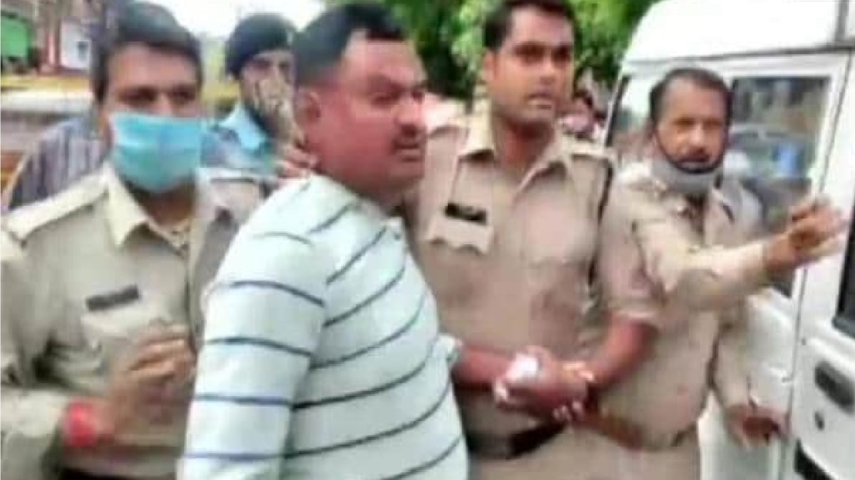 विकास दुबे गिरफ्तार