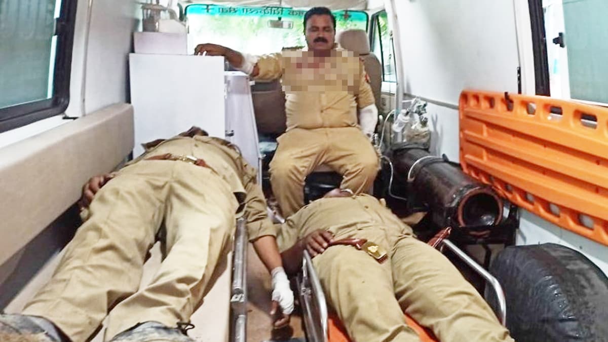 Vikas Dubey killed: 2 STF personnel sustained bullet injuries (Photo- ANI)