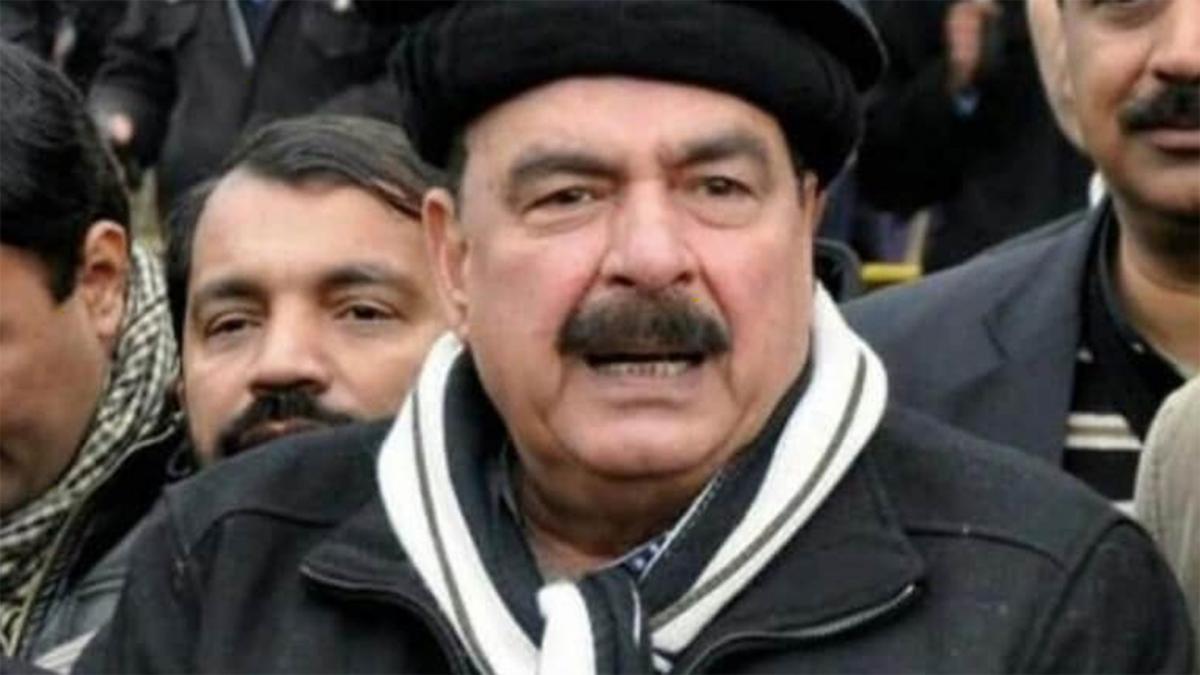 Pakistan minister Sheikh Rasheed 