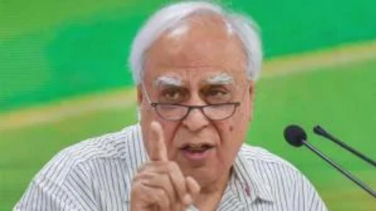 Veteran Congress leader Kapil Sibal