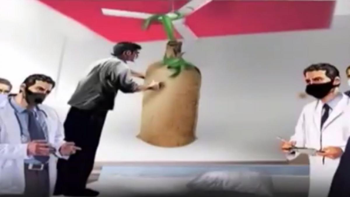 Recreation of Crime scene at Sushant flat