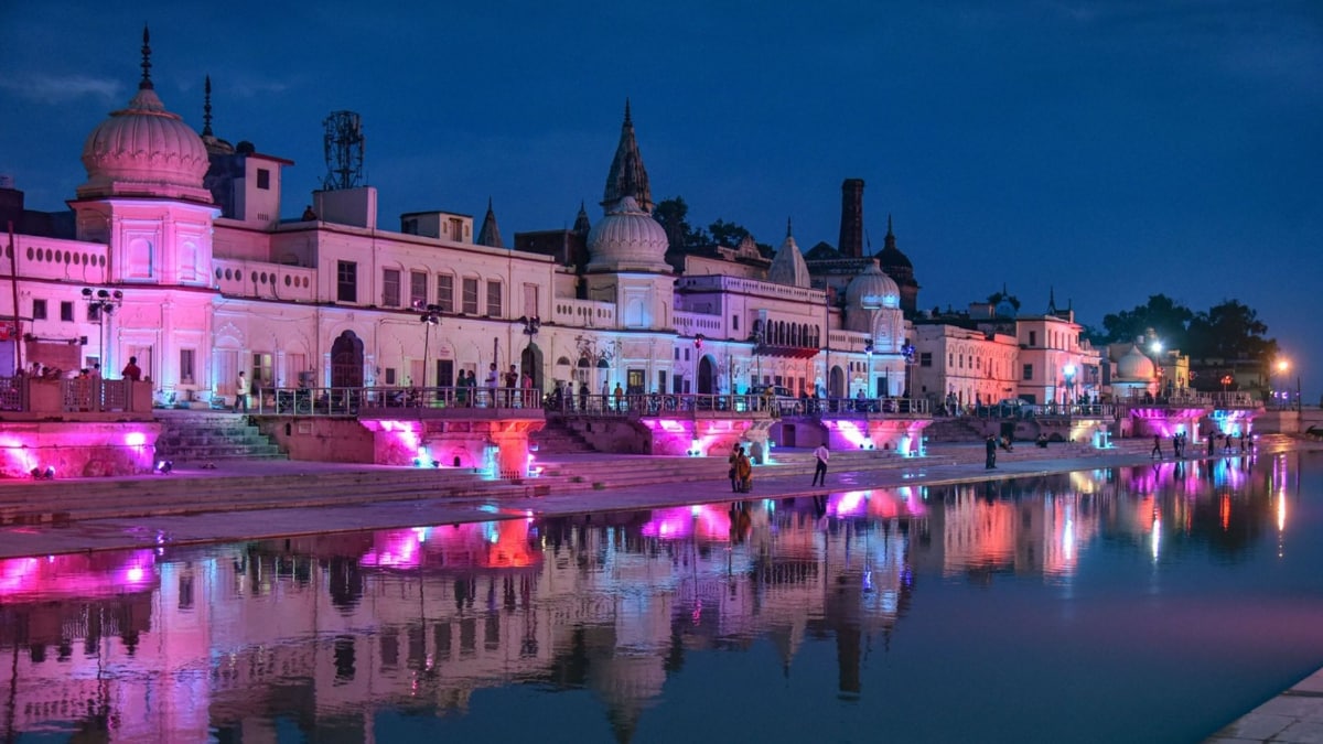 Ram Ki Paidi ahead of Ram Mandir ceremony (File-PTI)