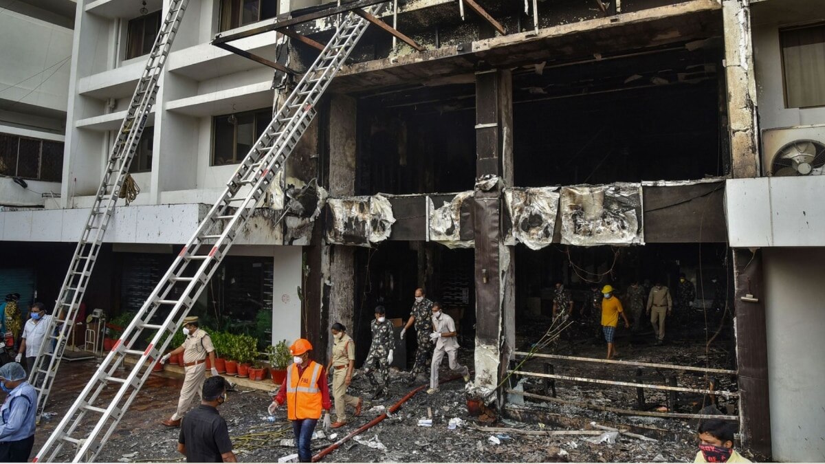 Massive fire at hotel swarna palace (File-PTI)
