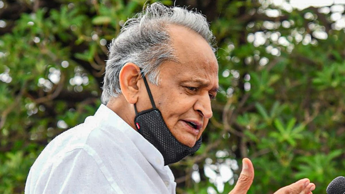 Rajasthan CM Ashok Gehlot (File-PTI)