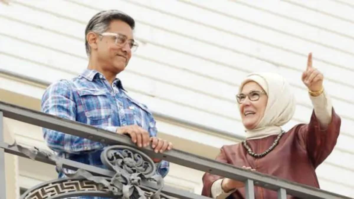 आमिर खान ने टर्की की प्रथम महिला से की मुलाकात (फोटो: Twitter/@EmineErdogan)