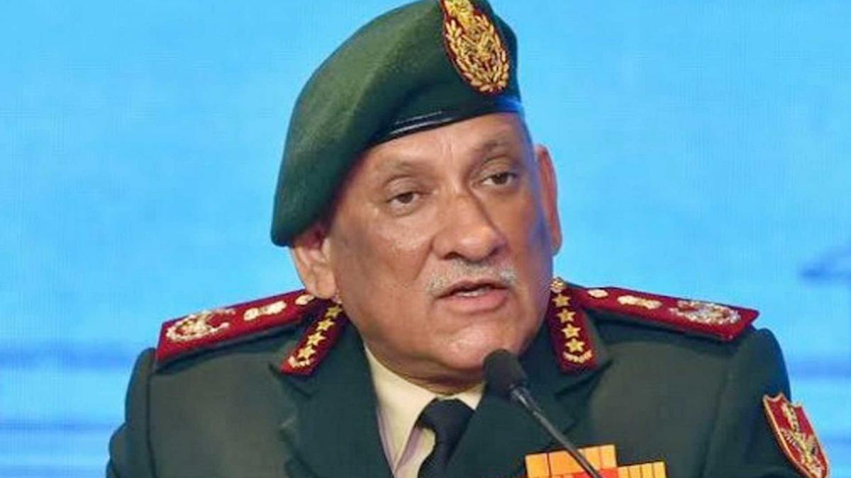 चीफ ऑफ द डिफेंस स्टाफ जनरल बिपिन रावत (फोटो- ANI)