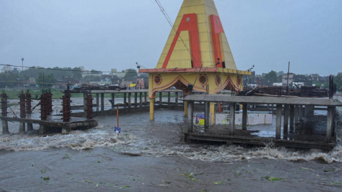 Flood in Guajarat and Rajasthan