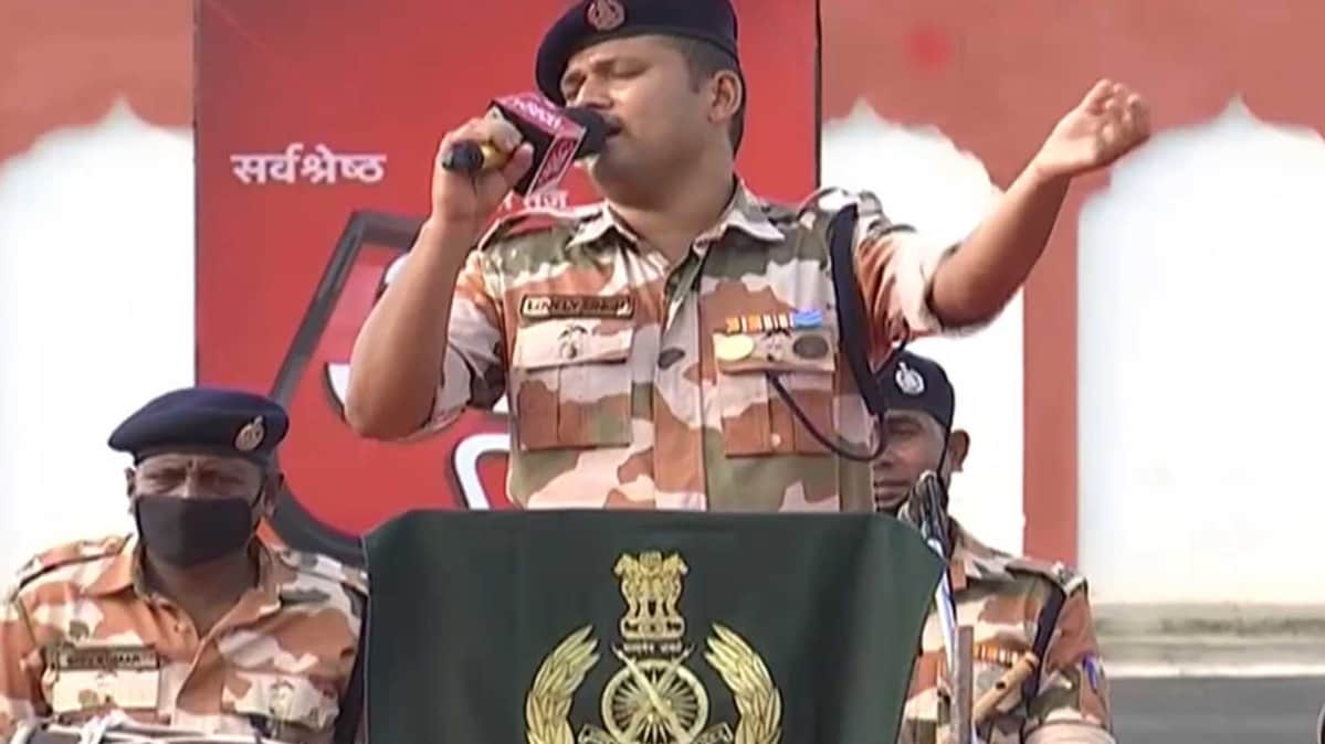 ITBP के जवानों ने बिखेरे देशभक्ति के रंग