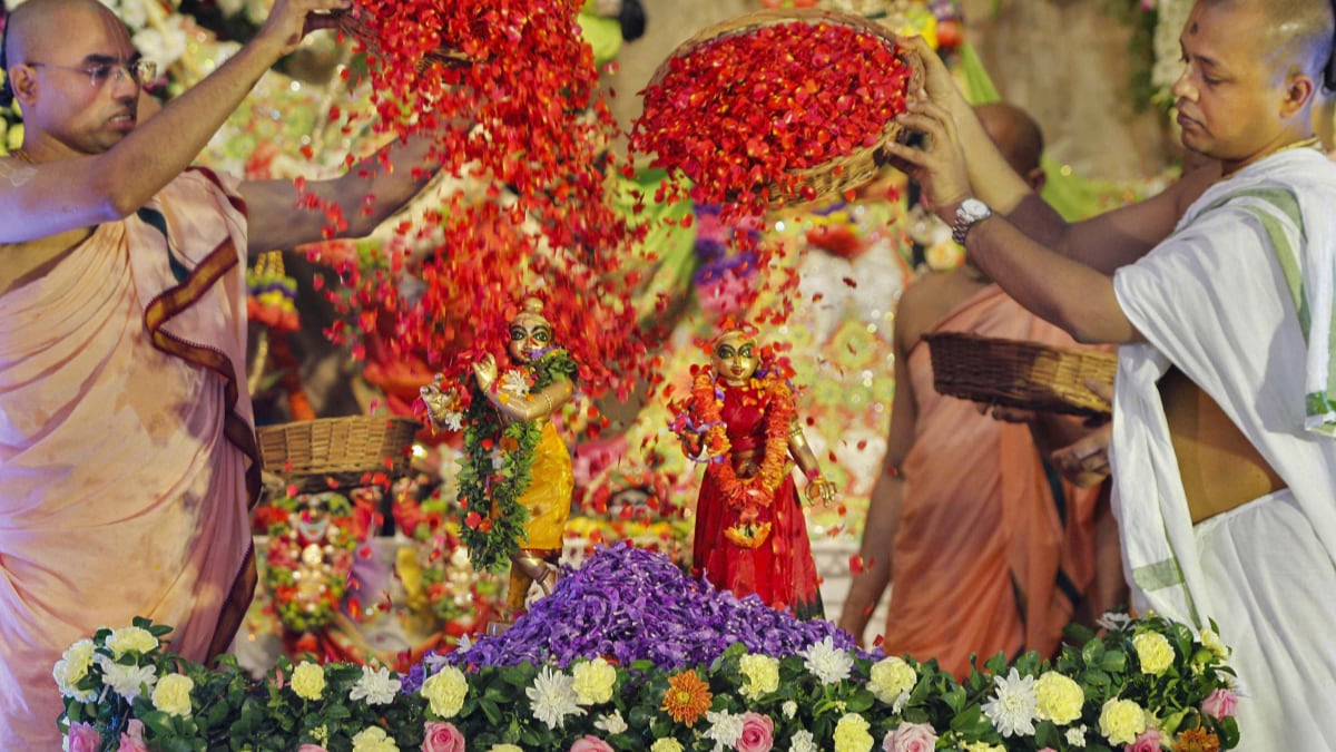 Janmashtami 2020 celebrated on birth of Lord Krishna (Photo- PTI)