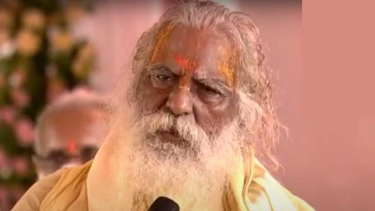 राम जन्मभूमि तीर्थ क्षेत्र ट्रस्ट के अध्यक्ष महंत नृत्य गोपालदास