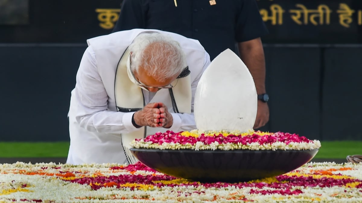 PM Modi paid tributes to former PM Atal Bihari Vajpayee on his  death anniversary. (PTI)