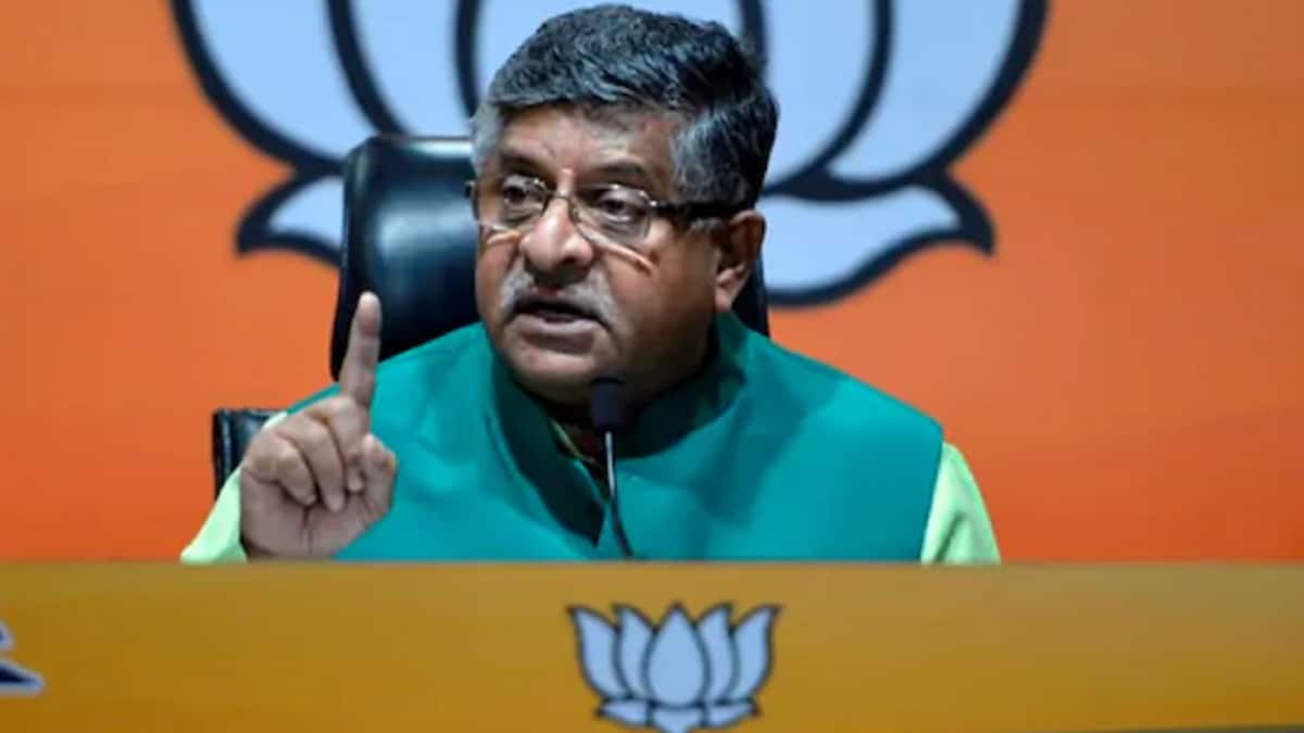 Union minister and BJP leader Ravi Shankar Prasad (Photo: Rajwant Rawat)