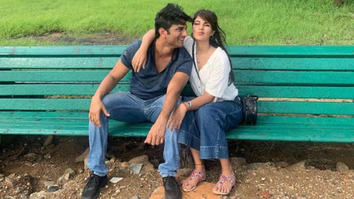 Sushant Singh with Rhea