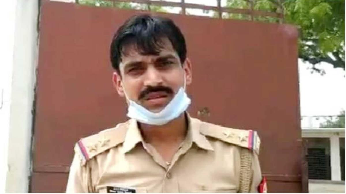 गैंग्स्टर विकास दुबे केस में आरोपी दरोगा विनय तिवारी