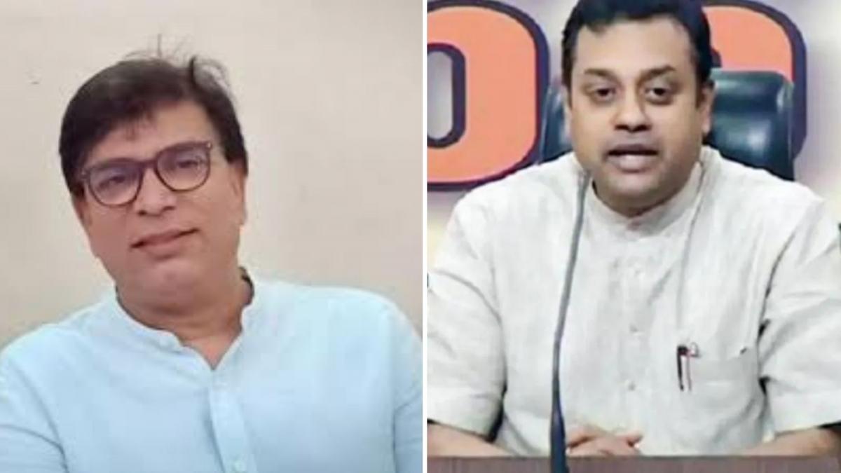 Abhay Dubey and Sambit Patra (File Photo)