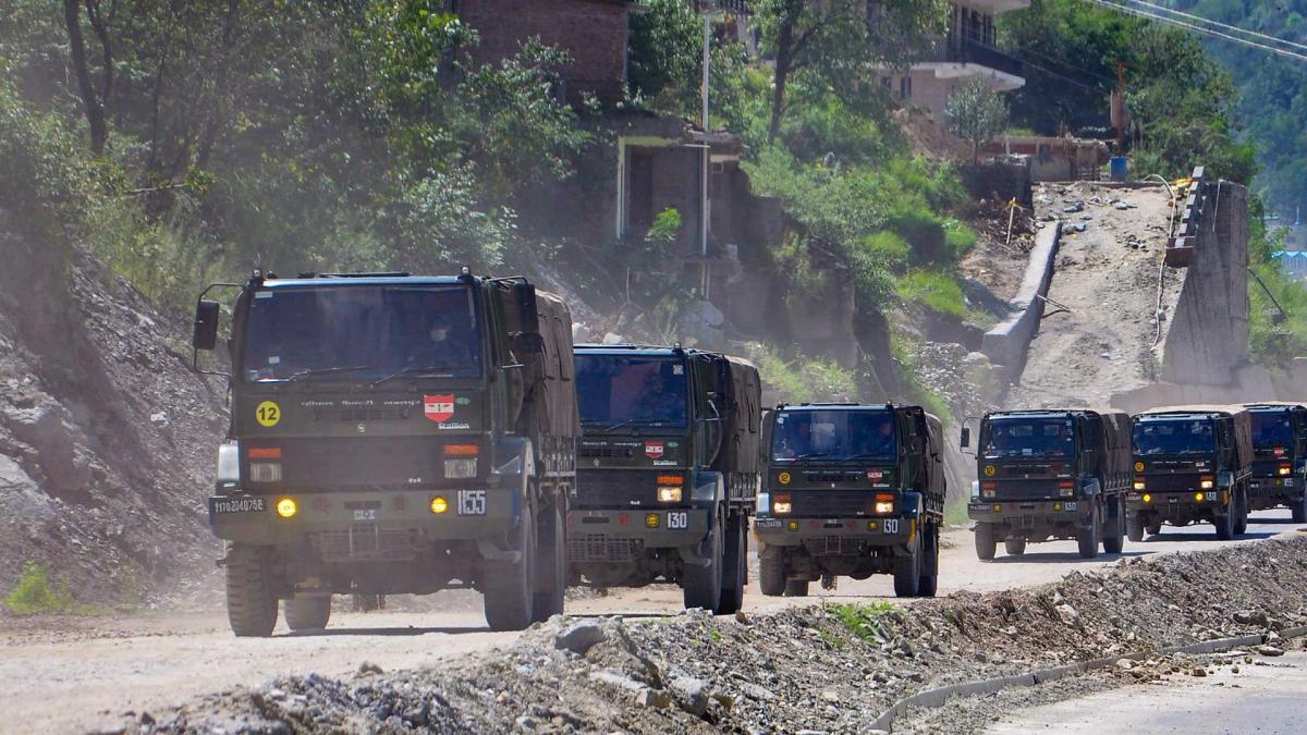 भारत-चीन सीमा पर फिर तनाव (फोटो-PTI)