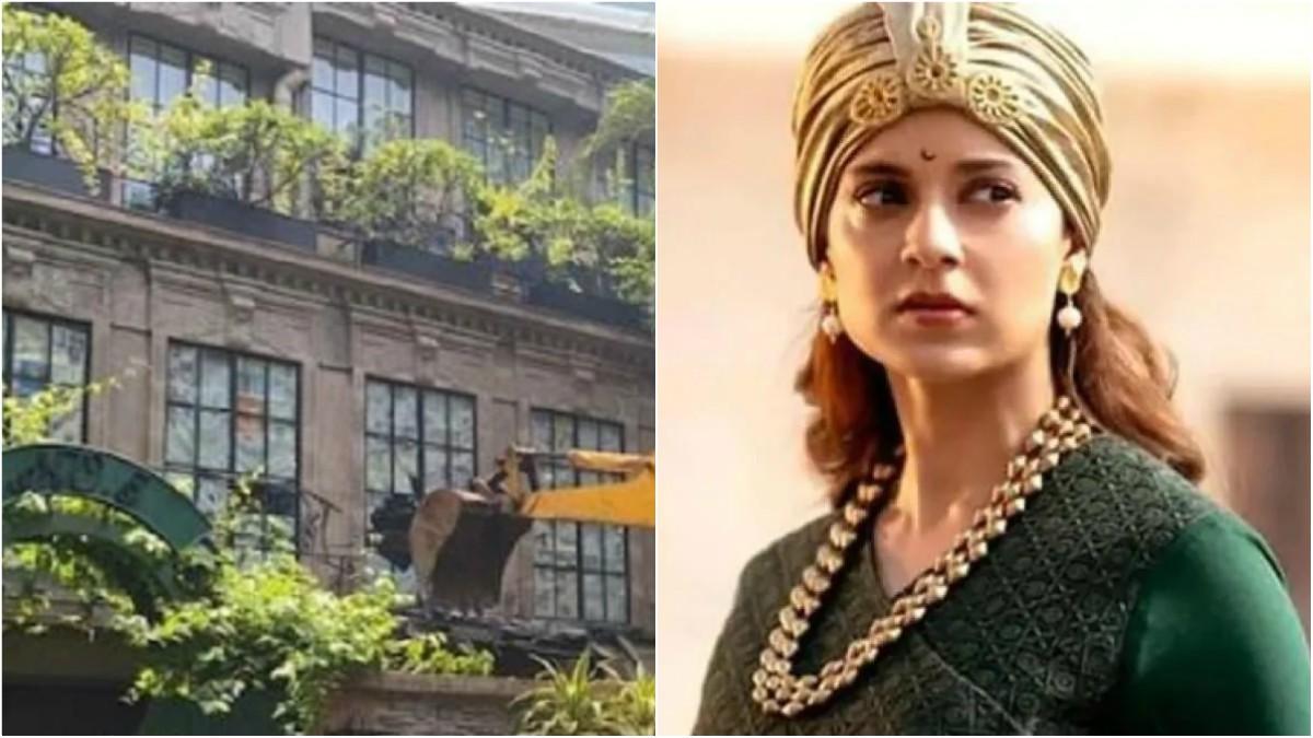 Kangna office demolished by BMC (file photo)