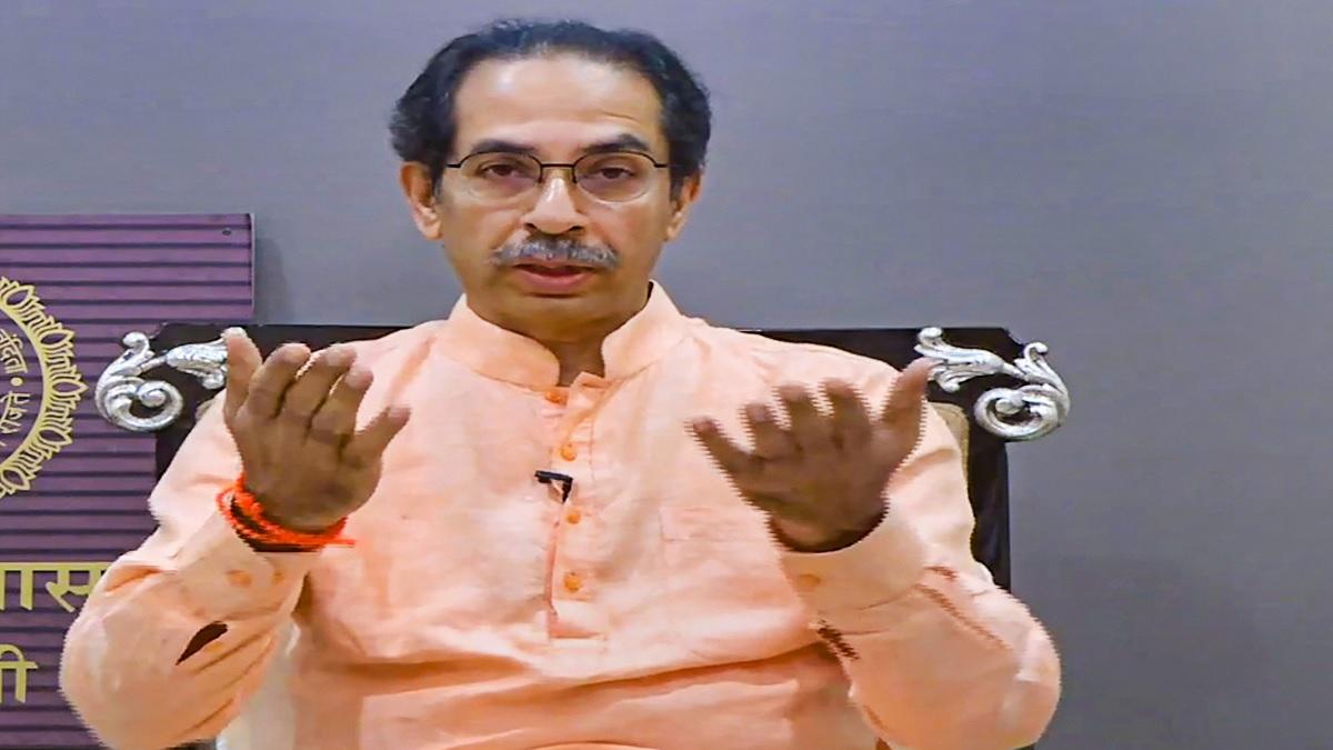 CM Uddhav Thackeray press confrence (photo-PTI)