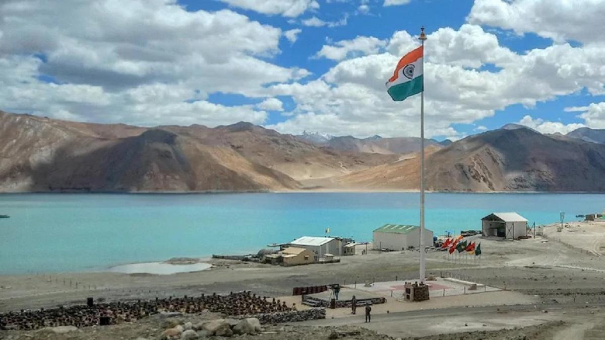 Pangong Tso lake LAC