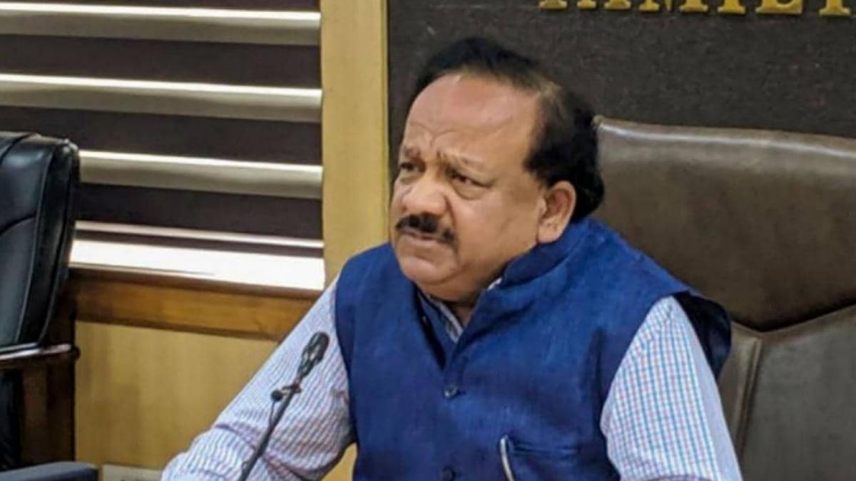  Dr. harshvardhan (File- PTI)